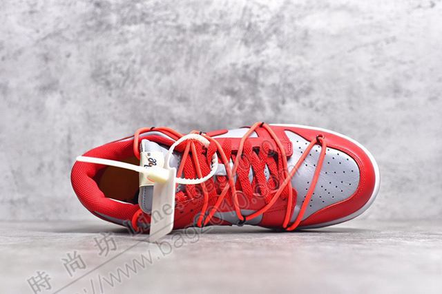 Nike男鞋 耐克新款 Nike Zoom Dunk SB北卡藍 Off-White聯名休閒板鞋 男女同款  hdx13238